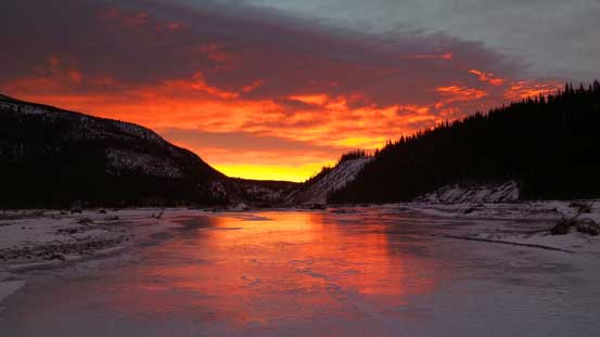 Gorgeous sunrise view. This was a bonus for us!