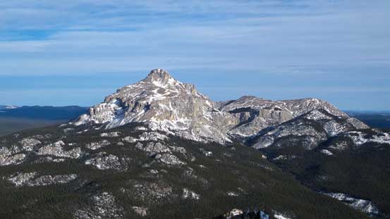 Looking back towards Black Rock Mountain. Could I see Brandon Boulier's CSMC group?