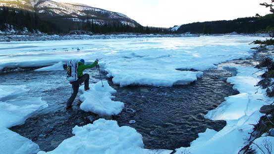 Vern crossing back Ghost River