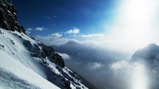 Gorgeous view was our motivation of wallowing up.