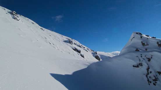 The last bit to the summit plateau.