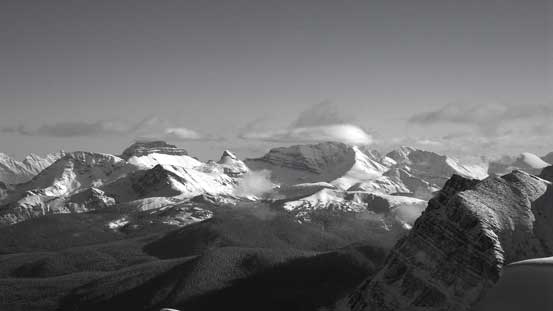 Pilot Mountain and Mt. Brett on Massive Range
