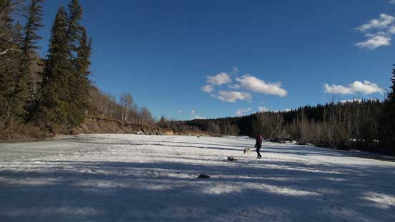 Another view of Sheep River