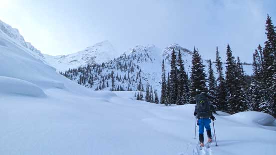 At least the snow condition was quite good.