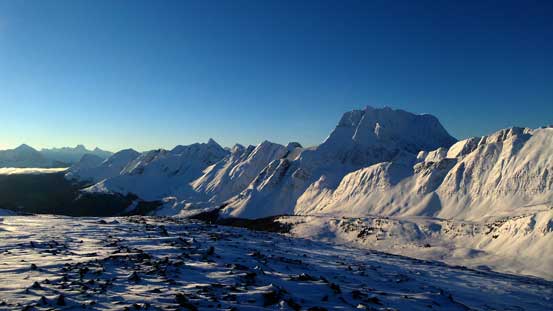 Another picture from the summit of south peak