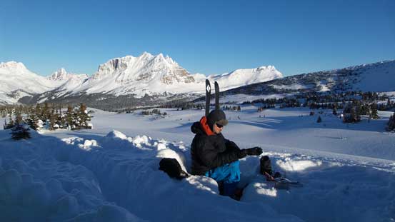 Back to camp, time to cook for breakfast!