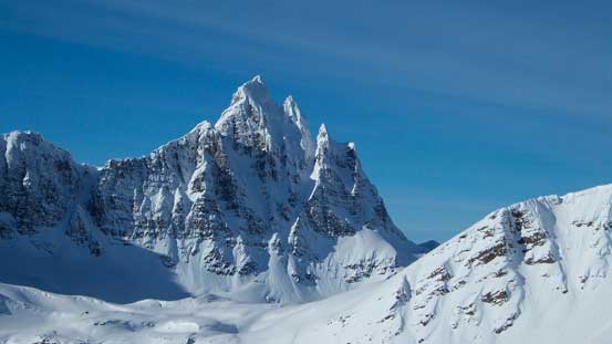 The summit of Salient Mountain