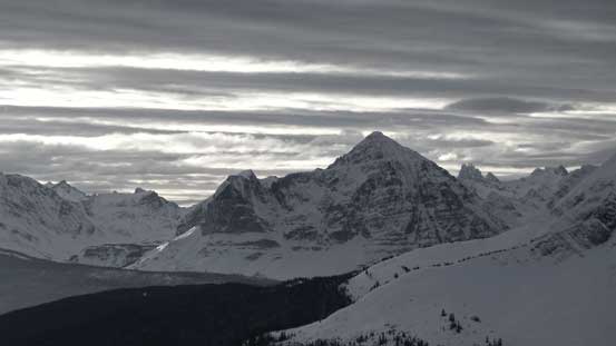 Mt. Fitzwilliam in black-and-white