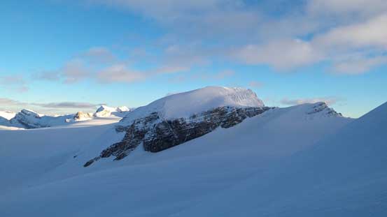 Mt. Habel - apparently one can ascend it from this side too.