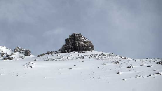 Zooming-in towards the summit nipple