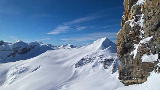 At the base, looking towards Mt. Baker