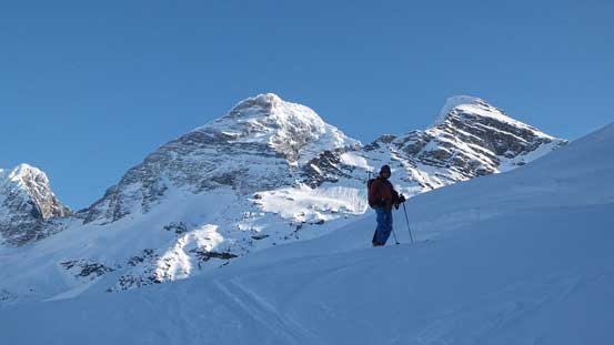 Ben with Mt. Sir Donald behind