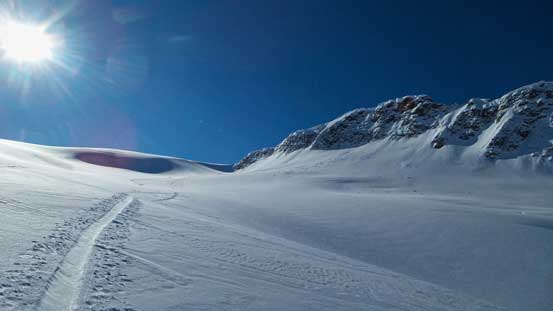 Almost onto the Illecillewaet Neve now!