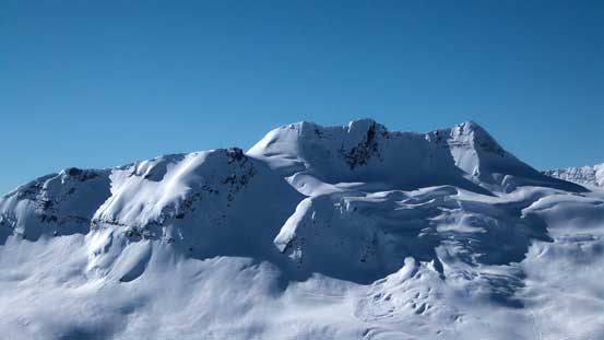 Mt. Jupitor - apparently it's a 4th class traverse