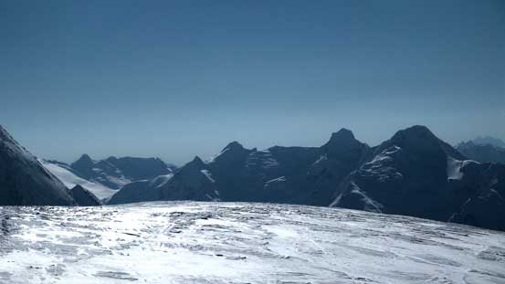 Mt. McBean to the south