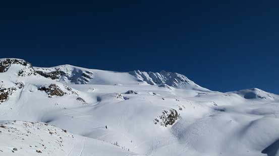 Looking back at Youngs Peak