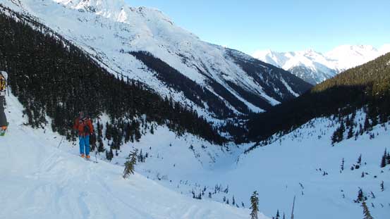 Down the "tree triangle", ready for the "mouse trap"