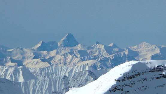 Mt. Sir Donald dominates the skyline