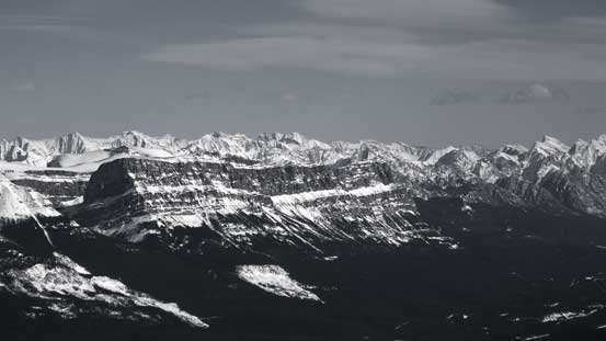 The impressive Castle Mountain. Surprisingly I haven't done it yet.