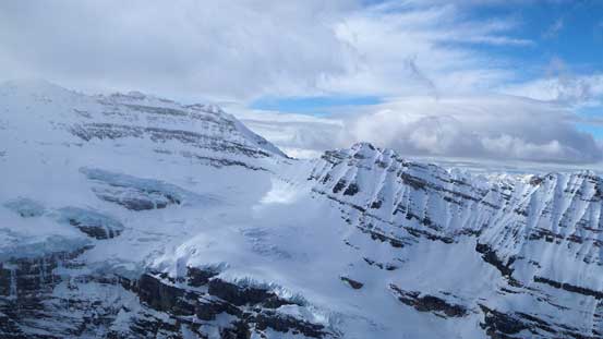 North Victoria which I ascended last year. It looks doable in winter too.