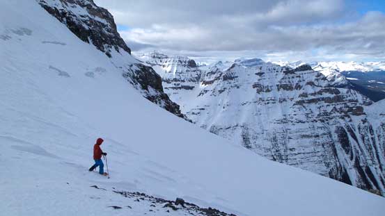 Ben walking down towards Haddo/Aberdeen col