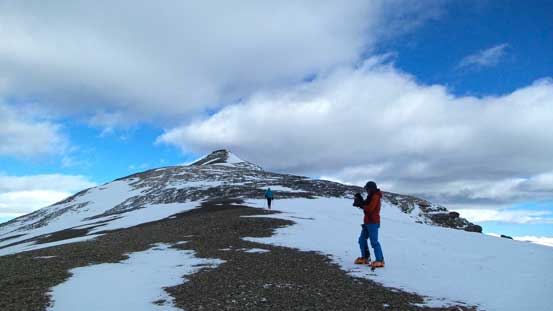 At Haddo/Aberdeen col now, looking ahead