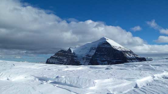 Mt. Temple from the col