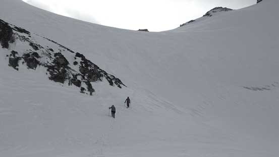 Ben and Vern ascending back