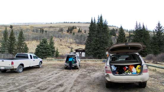 Eagle Creek/Lake parking lot