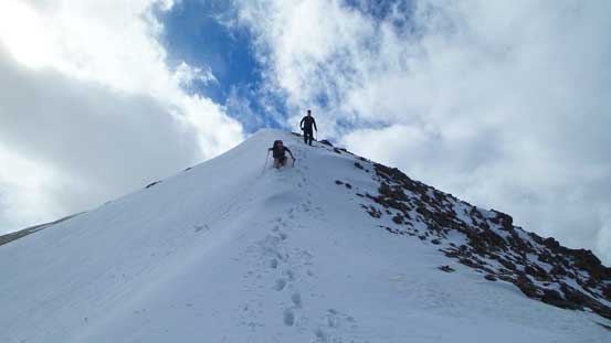 We took the snow line for more fun