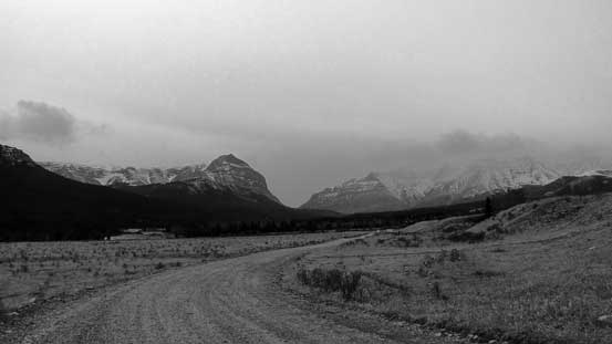 Weather was moving in once we got back to the trail-head. Well timed!