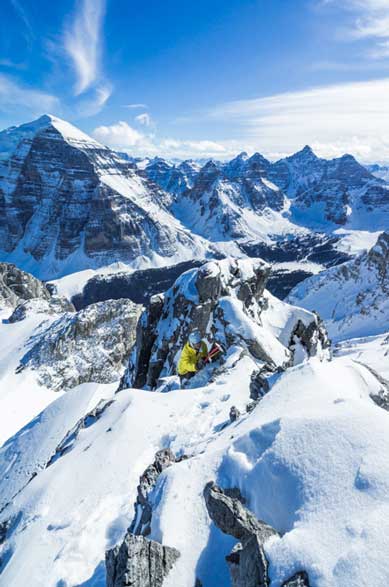 Me following up. Photo by Vern