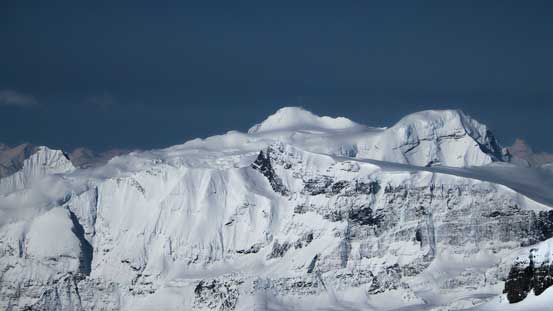 Mt. Mummery is massive.