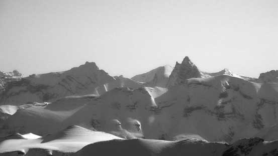 Recondite Peak looks wild