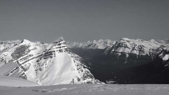 White Pyramid, Chephren and Wilson. I bagged them in the same year - awesome trips.
