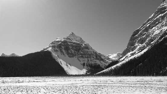 Looking back towards the striking Caldron Peak
