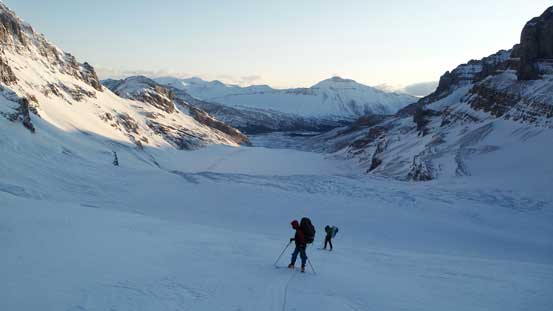 Ascending the ramp onto the Neve
