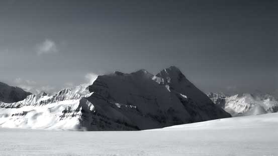 The mighty North Face of Mt. Bryce