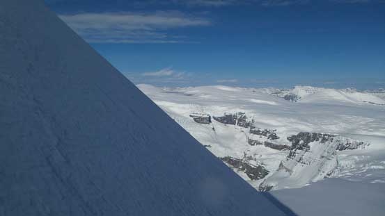 The sideway angle shows the steepness in a better perspective