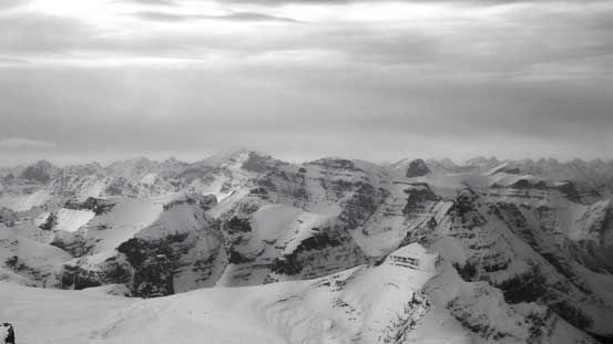 We had great memories from Catacombs Mountain. It's also much lower than us now!