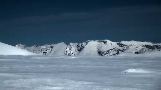 Poboktan Mountain in the front range