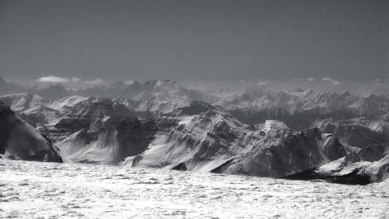 Giants in the southern Selkirks in the background
