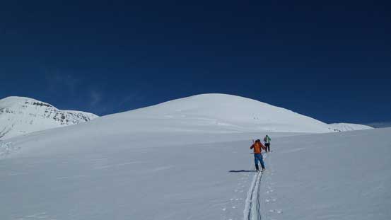 The initial ascent was very gradual