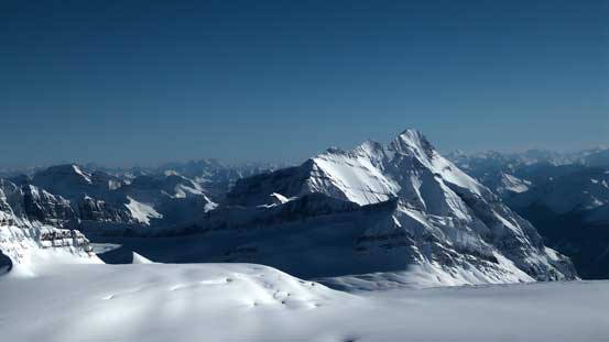 Mt. Bryce again. Obviously we'd need the best weather and condition to climb it.