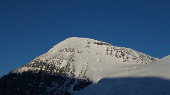 Mt. Andromeda in evening