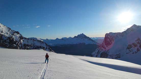 Ben following behind