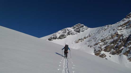 We kept marching up.