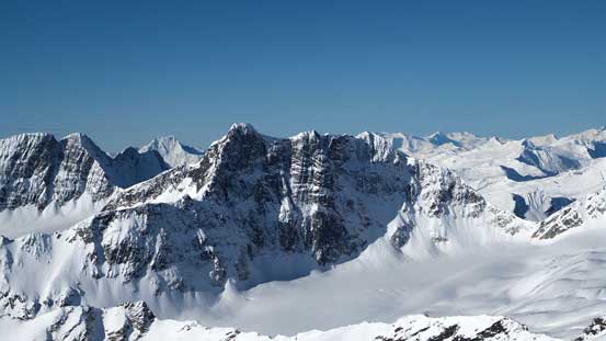 Mastodon Mountain on the Continental Divide