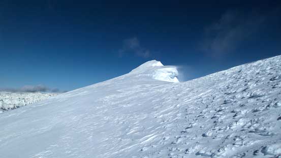 The final push to the true summit