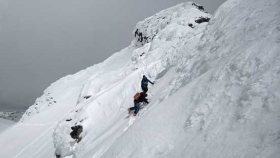 Some careful foot placements around this part